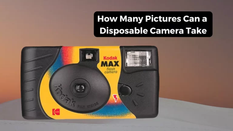 How Many Pictures Can a Disposable Camera Take?