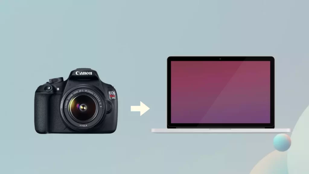 transfer photos from canon camera to computer