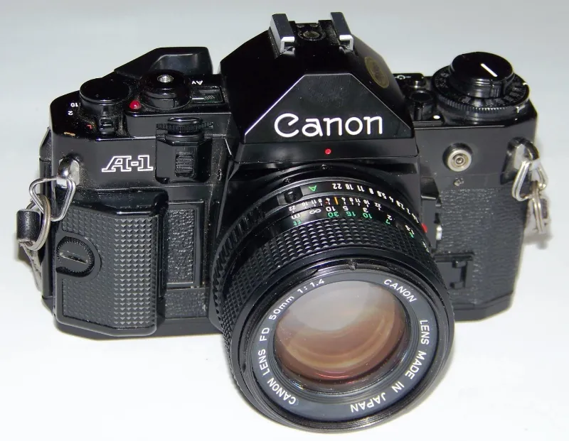 canon a-1 camera