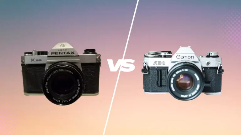 Pentax K1000 vs Canon AE1: Which One Is Better?