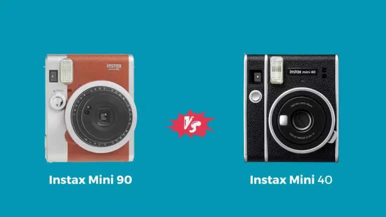 Instax Mini 90 vs Mini 40: Which Is Best For You?